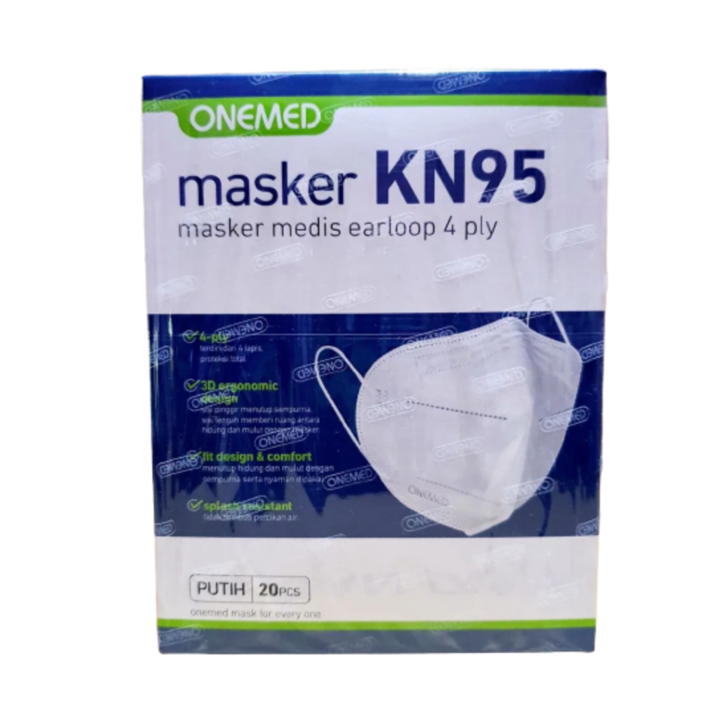 Masker KN95 Onemed 4 ply Masker Medis KN95