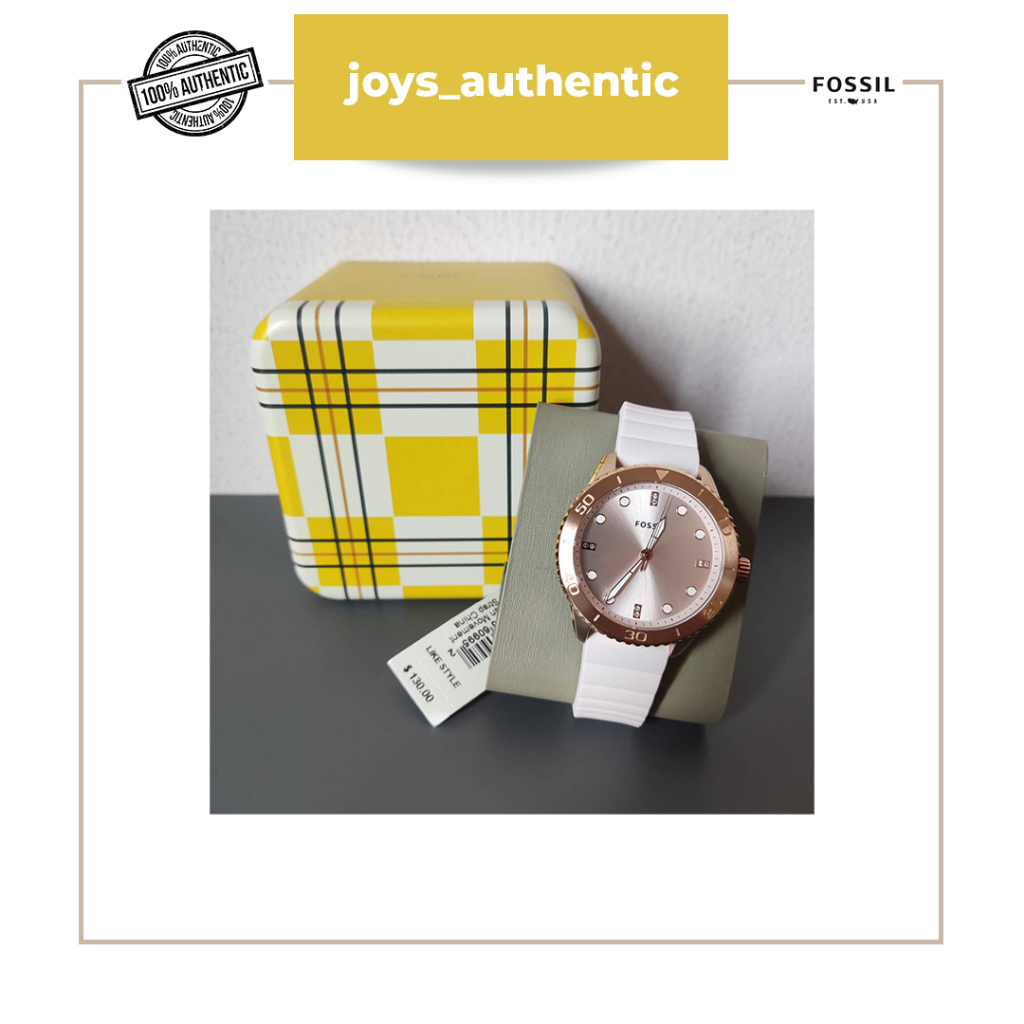 Jam Tangan Wanita Fossil Bq3890 Woman Watch Authentic Original