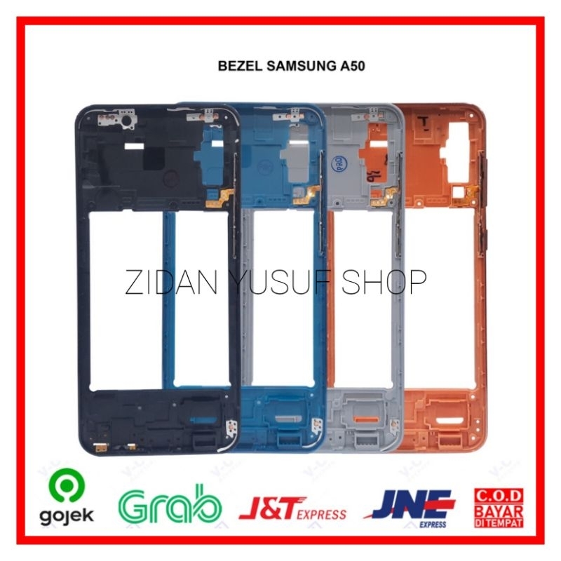 TULANG TENGAH BAZEL TUTUP MESIN SAMSUNG GALAXY A50 / A505F ORIGINAL