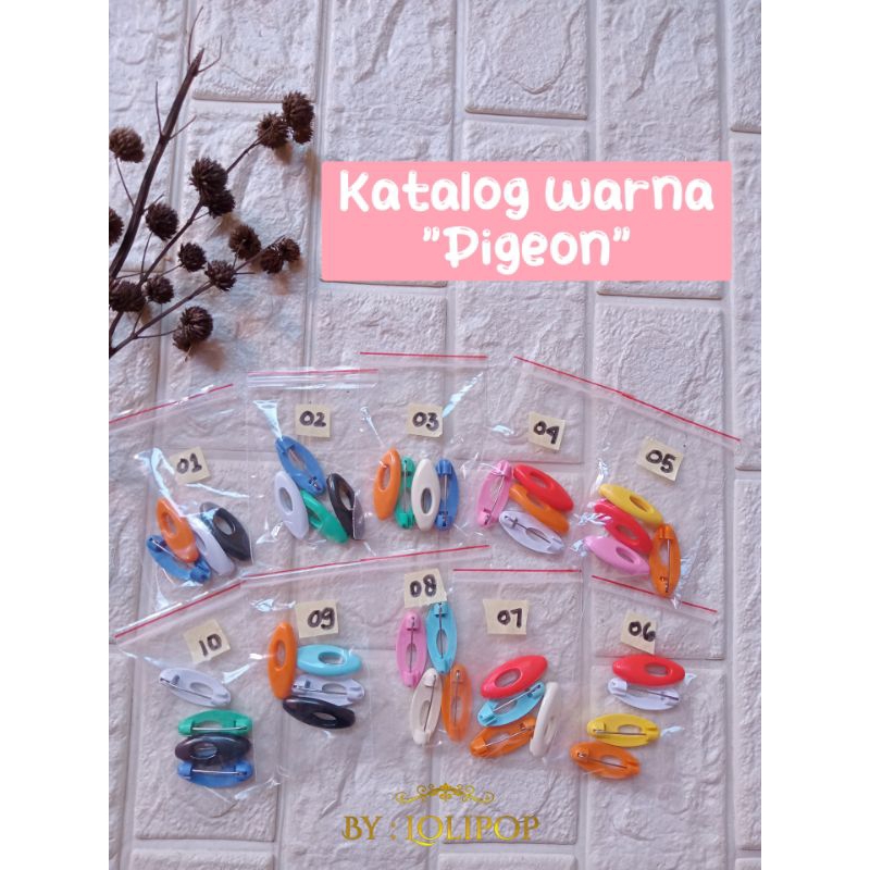 Peniti Jilbab/lockpin/pigeon jilbab