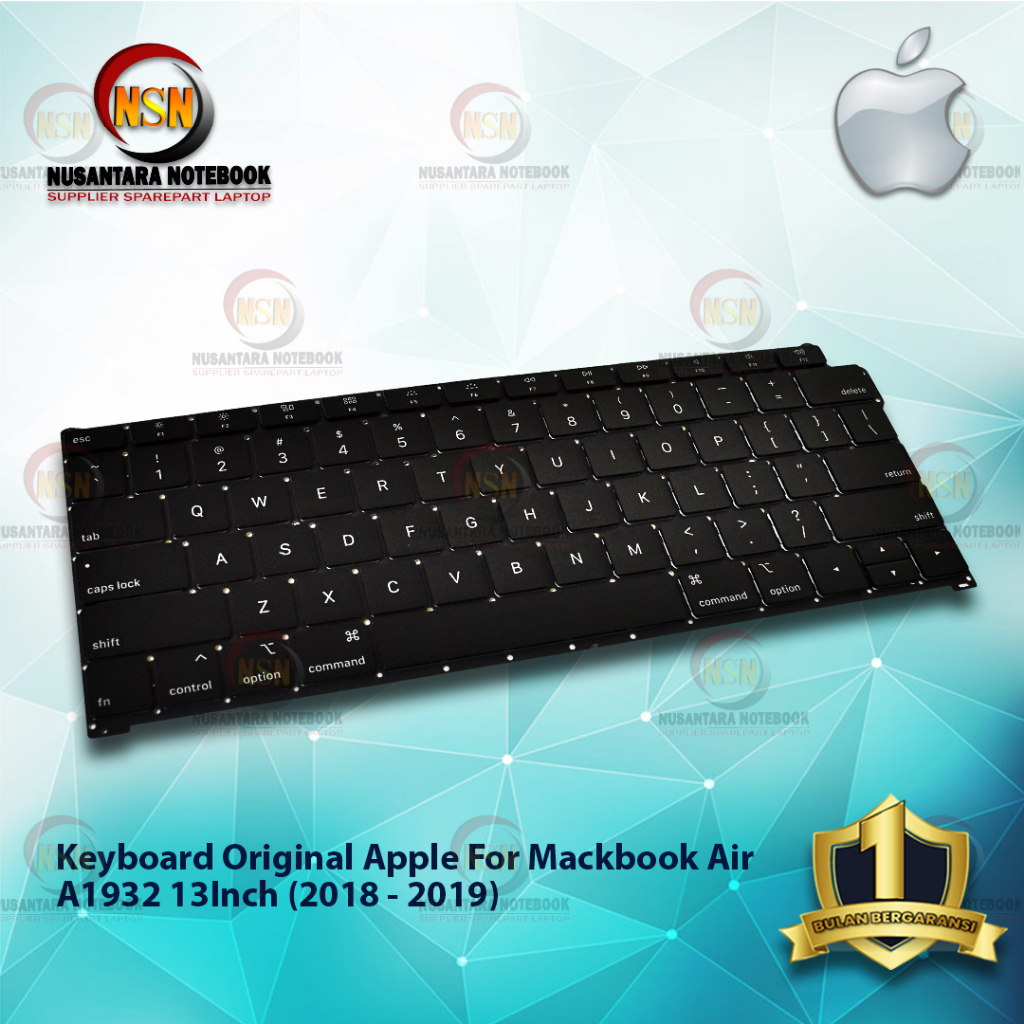 Keyboard Apple ORI For Mac Air A1932 13Inch (2018-19)