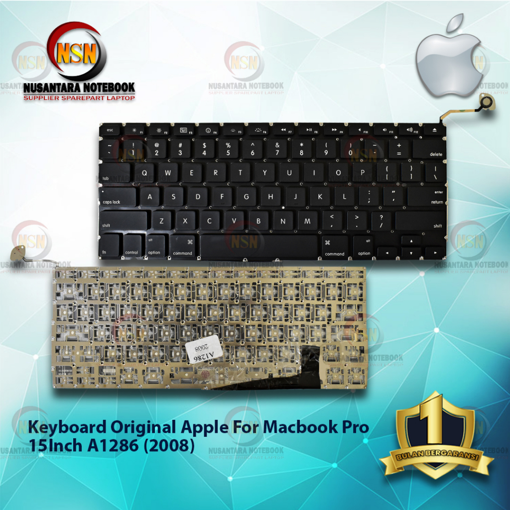 Keyboard Apple ORI for Mac Pro 15 Inch A1286US (MID 2009-2012)