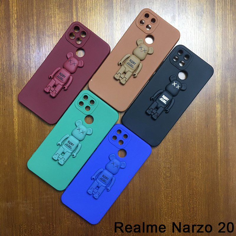SoftCase Realme Narzo 10 Realme Narzo 10A Realme Narzo 20 Realme Narzo 20A Realme Narzo 30A Casing Gel silika Soft Case