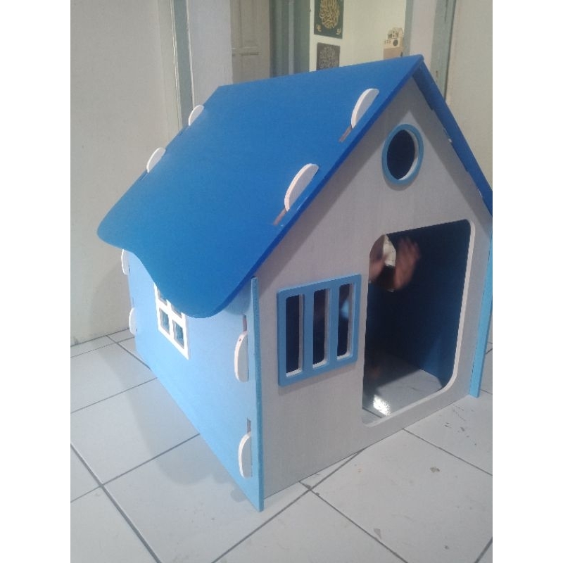 kids house rumah rumahan kayu anak