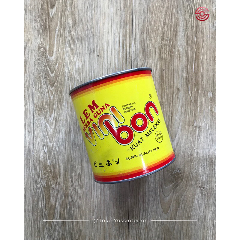 

ViniBon - Lem Kuning (Aibon) Cair Serbaguna 600 gram (1 Kg)
