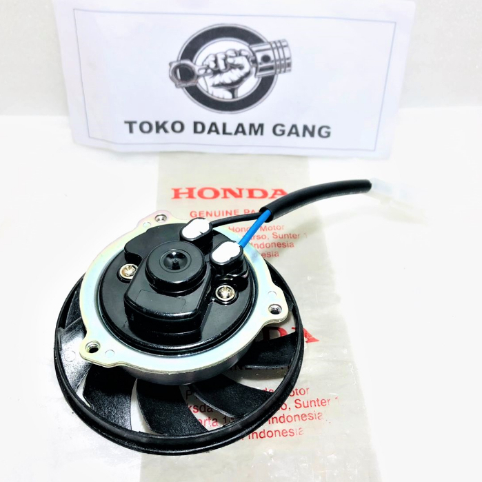 KIPAS RADIATOR CBR 150 FI K45A LOKAL MATA DUA BELUM LED BARANG ORIGINAL HONDA 100%