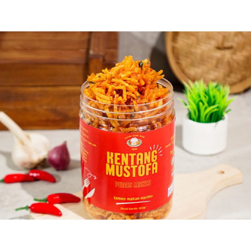 

PAKET ANAK KOSAN Kremes Ayam Pedas 180gr / Kentang Mustofa Pedas Manis 180gr Putri Sami Asih Food
