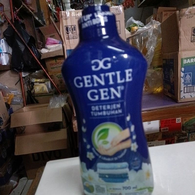 DETERGEN GENTLE GEN BOTOL @±700ML*6 BOTOL. SATU DUS