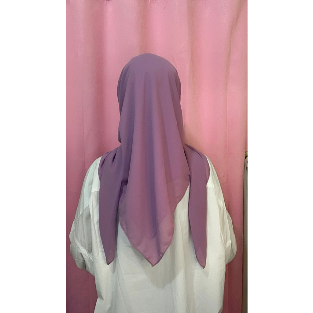 HIJAB SEGI EMPAT INSTAN INNER 2IN1 / SEGIEMPAT PLUS INNER 2IN1 CERUTY BABYDOLL 2 LAYER