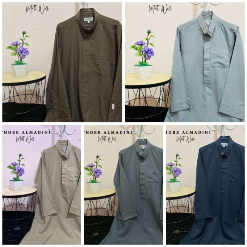 Jubah Thobe Almadini Anak Woll Saudi 30-38