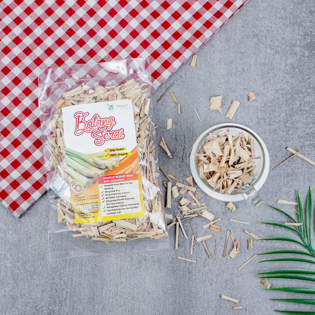 SEREH KERING IMPORT KWALITAS SUPER OVEN /SERAI KERING /LEMONGRASS TEA