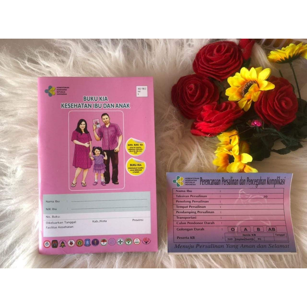 Buku KIA Terbaru 2023  | Buku Pink | buku ibu hamil | Buku bidan