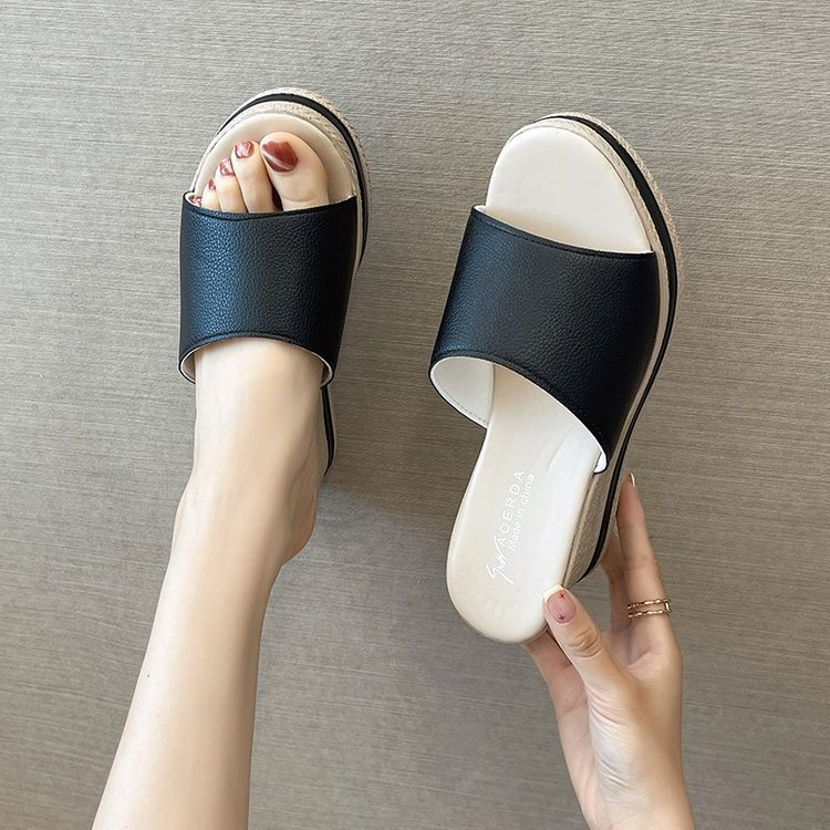 [ ORIGINAL IMPORT] Sepatu Sandal Wedges Wanita Import Premium Quality SI213