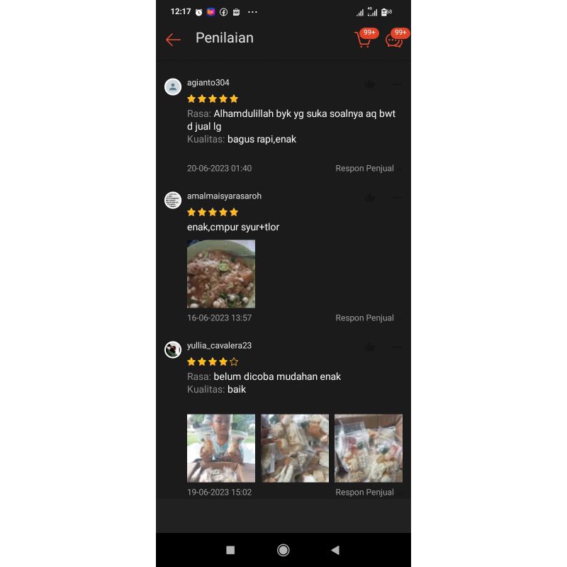 

Nafariz724 Cuanki Paket 12 Pcs