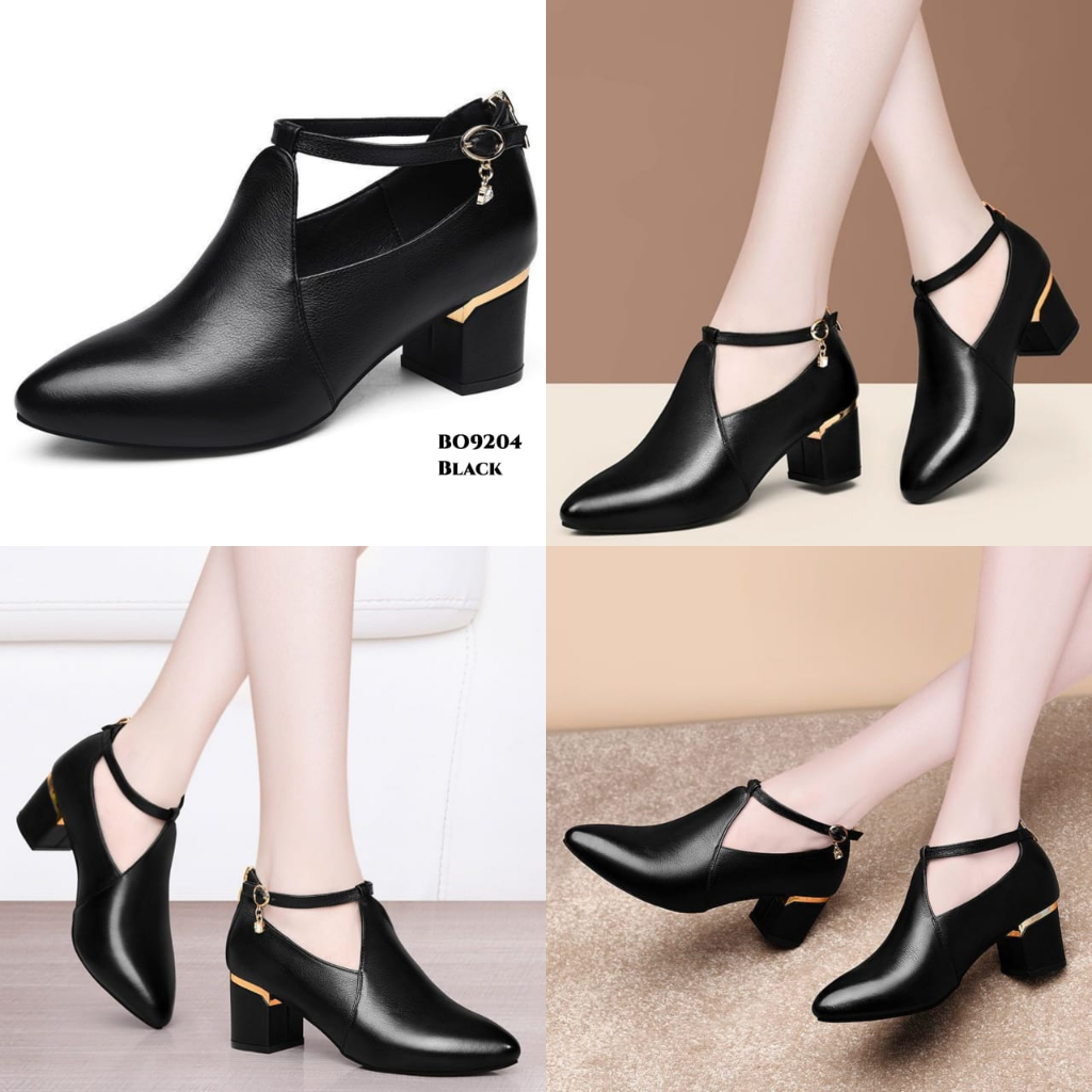 WYN SEPATU BOOTS HEELS KOREA BO9204