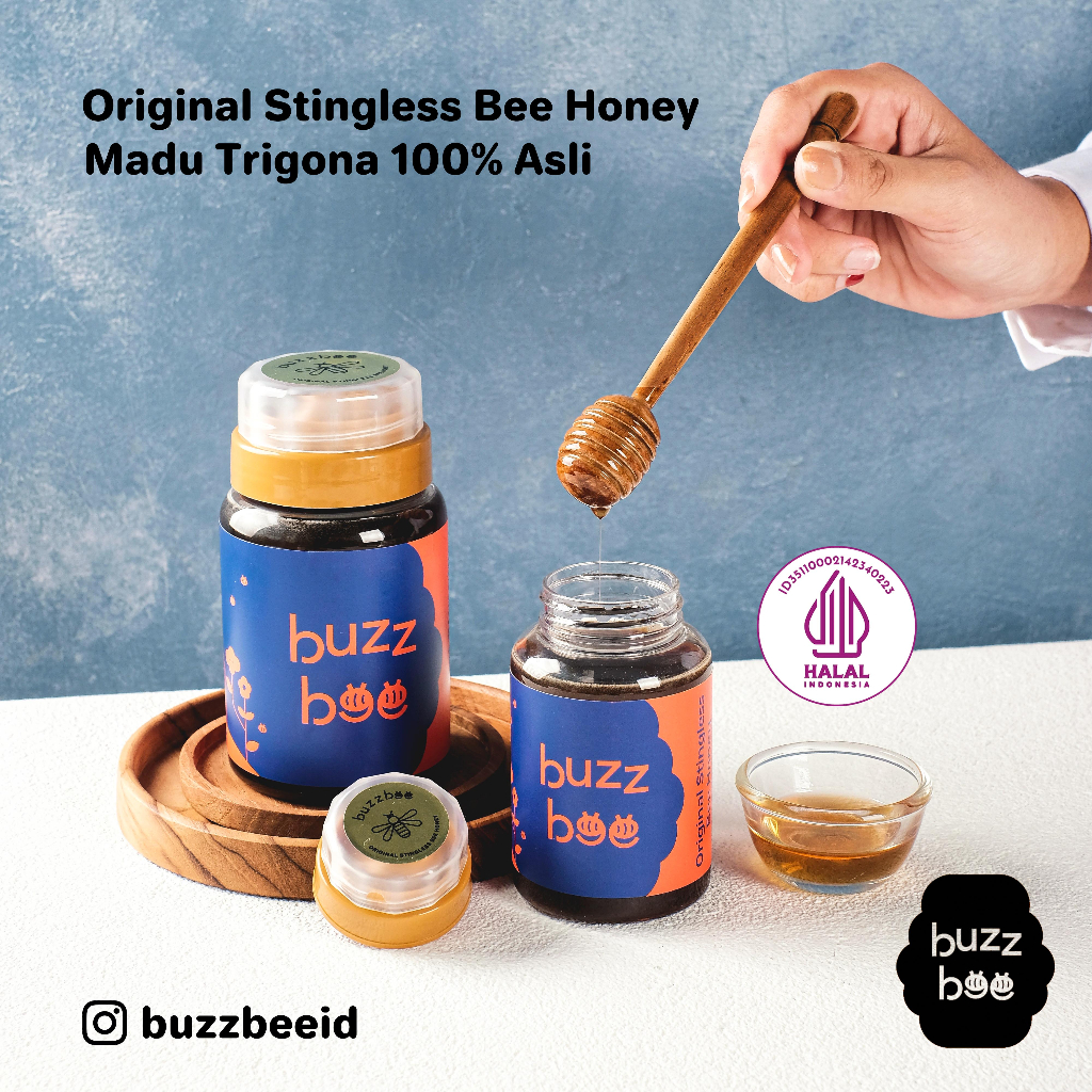 

BuzzBee - Madu Trigona Asli Murni / Original Stingless Bee Honey