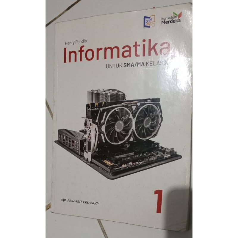 

Buku TIK Informatika kelas 10 Erlangga kurikulum merdeka