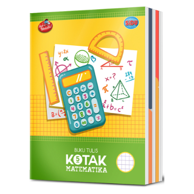 

SIDU Buku Tulis Kotak Matematika 5mm 38 Lembar (1 Pack/ 10 Buku)