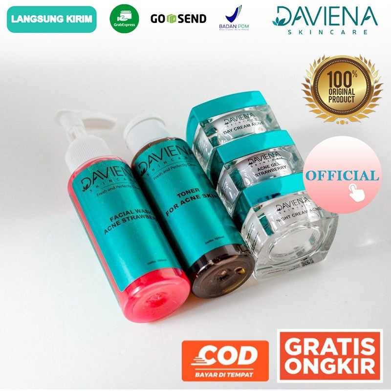 DAVIENA SKINCARE GOLD SERIES | SKINCARE ACNE SERIES