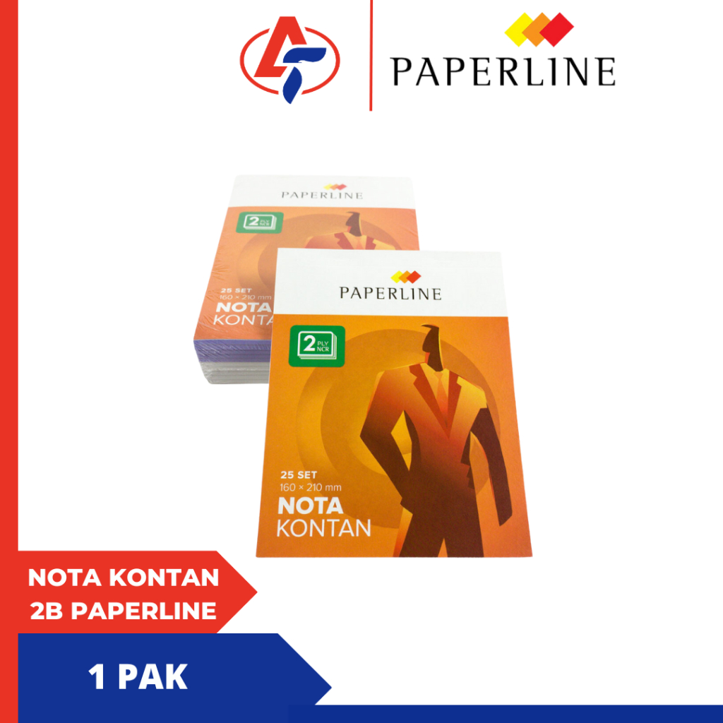 

Nota Kontan B2 PAPERLINE / PAK ( Isi 10 Pcs )