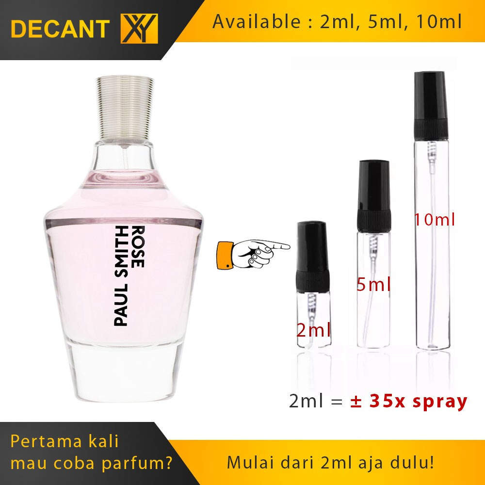 Decant Parfum Paul Smith Rose EDP 2ml 5ml 10m