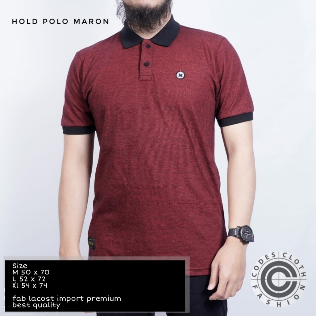 Kaos Pria Kerah Sanghai Kaos Santai Pria Kaos Polo