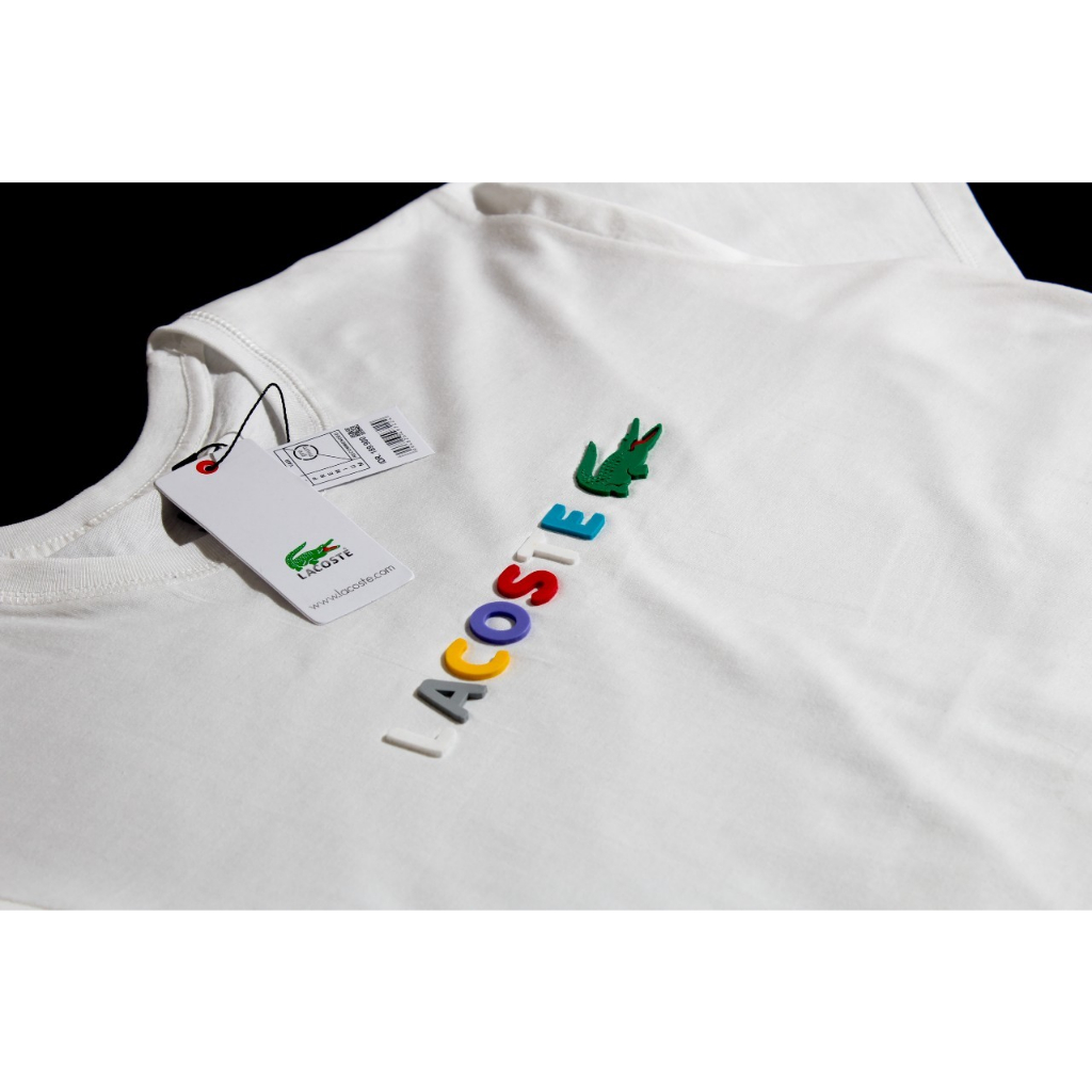 TURUN HARGA ! Lacoste T-Shirt Distro Oversize Logo Premium Unisex - Kaos Distro - Kaos Pria - Kaos Wanita - Kaos Murah - T-Shirt Lacoste