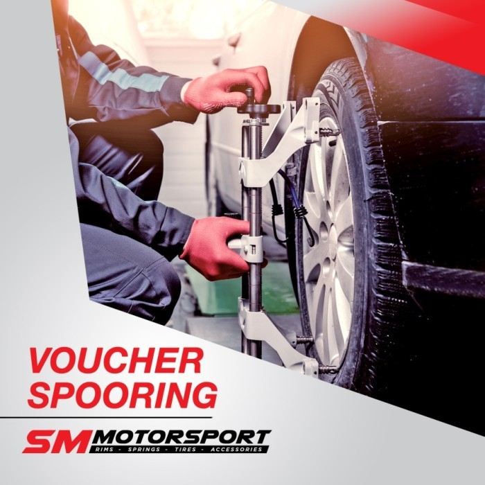 Voucher Spooring Sporing Mobil Ukuran Sedang