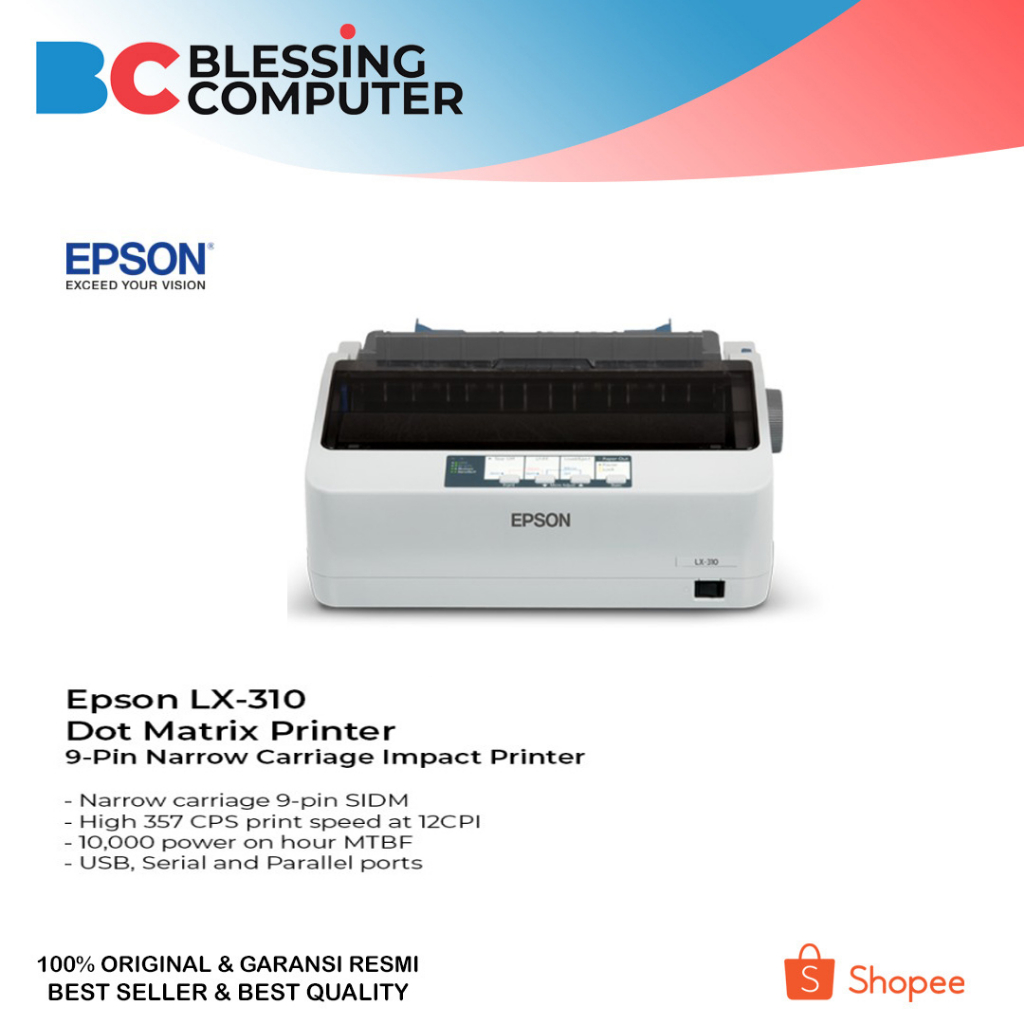Printer Epson LX310 / Printer Dot Matrix LX 310