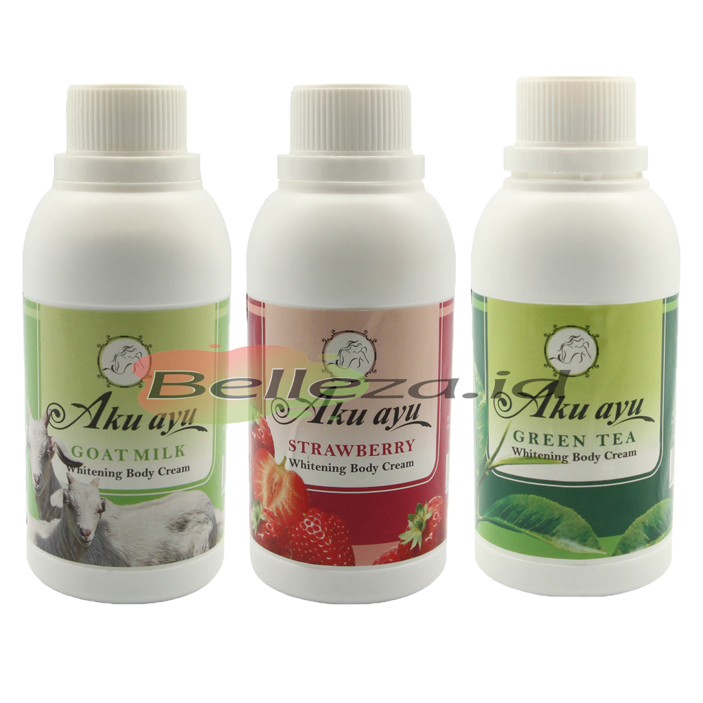 Aku Ayu Whitening Body Cream 250ml / 500ml