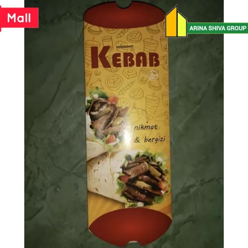 

100 LEMBAR KERTAS KEBAB TARIKAN UKURAN 24 × 9 CM HIGH QUALITY PAPER CRAFT TEBAL PRODUK TERBARU | KOTAK KEBAB KEKINIAN | DUS KEBAB VIRAL TIKTOK | KEMASAN KEBAB KEKINIAN | BOX KEBAB VIRAL | ARINA SHIVA GROUP 6063