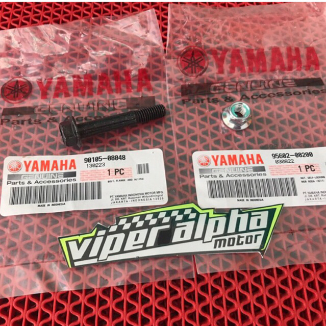 BAUT 12 DAN MUR 12 BREKET MOUNTING MONTING MIO SPORTY SMILE SOUL FINO ORIGINAL