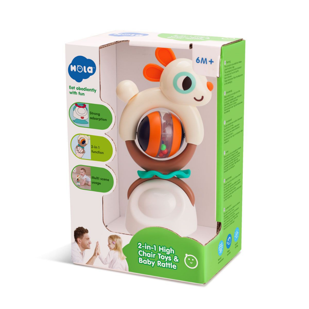 Mainan Anak HIGH CHAIR TOYS &amp; BABY RATTLE Mainan Kerincingan Anak 6M+