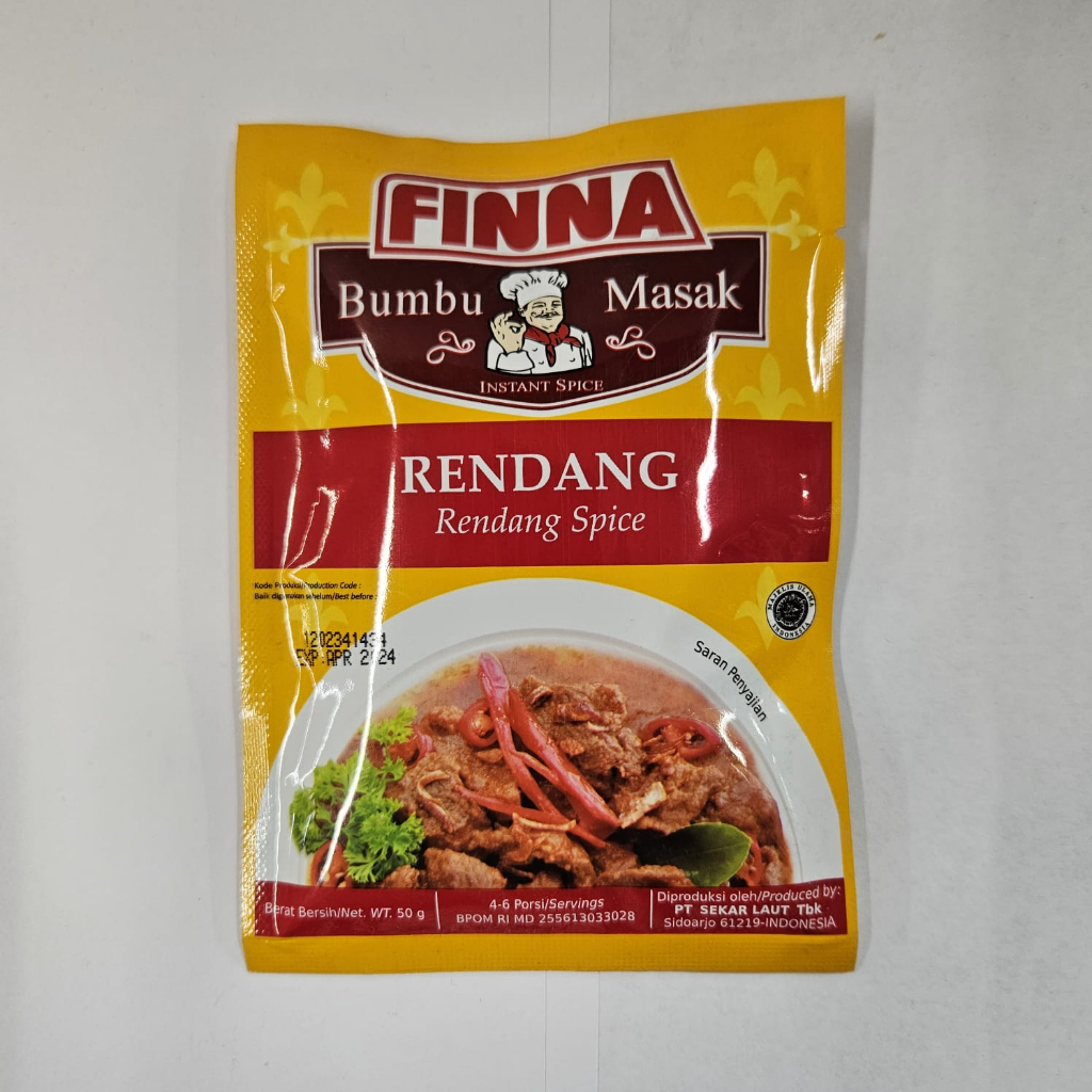 Finna Bumbu Masak Instan Rendang 50 gram