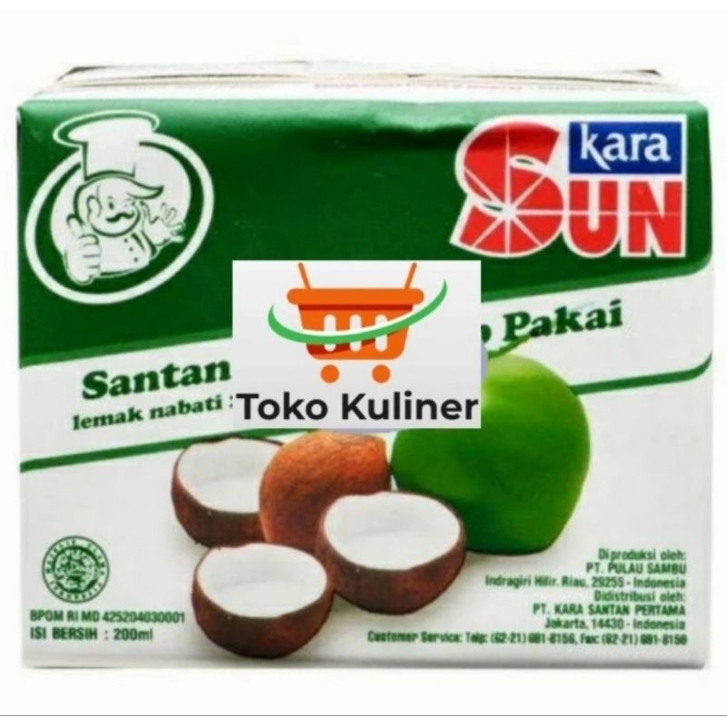 

Santan Sun Kara 200ml