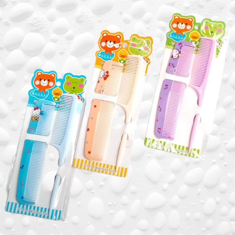 Sisir Set Isi 2 Cocok Untuk Souvenir Sisir Cantik Harga/Pieces