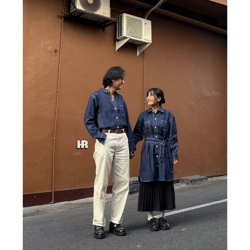 Osaka - Kemeja Denim Couple