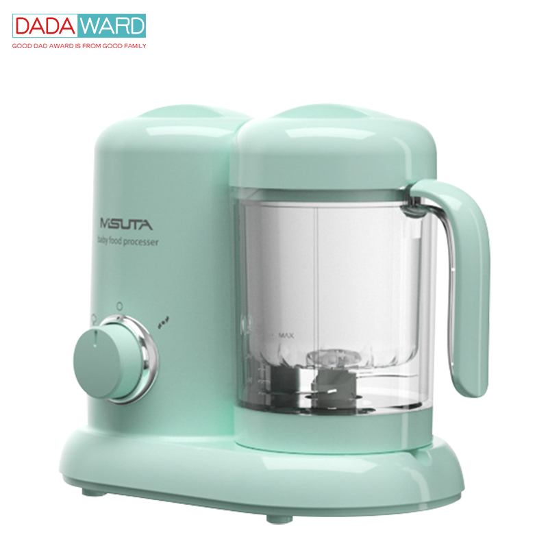 DADAWARD Multi-functional Baby Food Processor /Electric Baby Food Chopper Blender Makanan Bayi Mpasi /Baby Meal Maker Blender Steam Milk Warmer