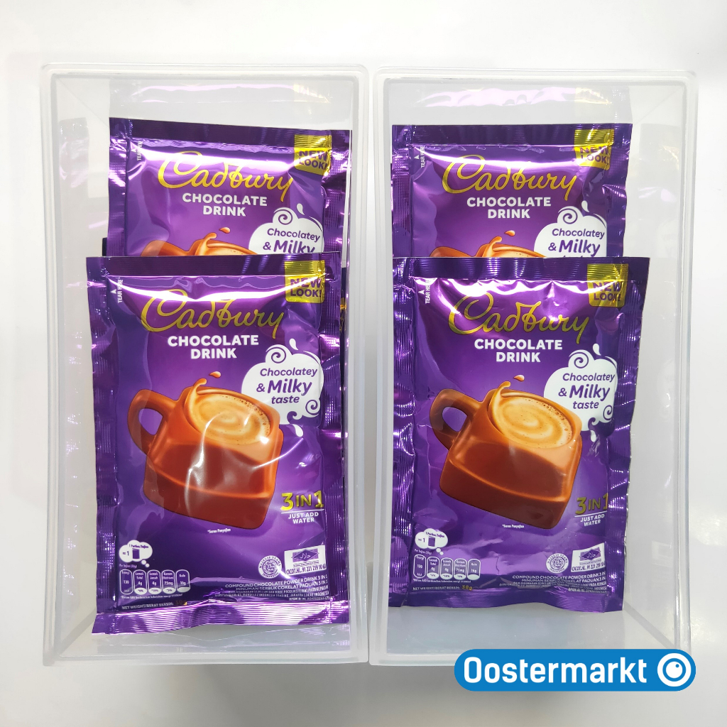 

Cadbury Hot Chocolate Drink 3in1 Sachet (Eceran)