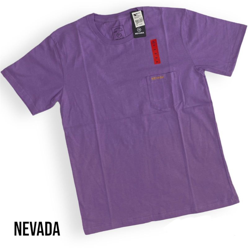 NEVADA KAOS KANTONG POLOS UNISEX