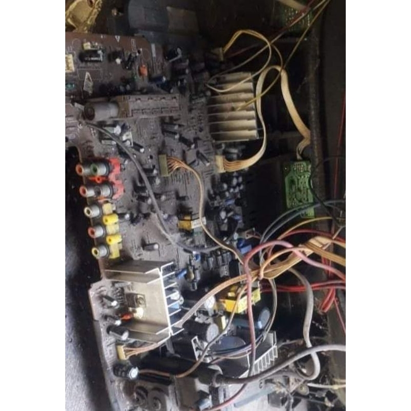 mesin tv polytron 21 inch u slim