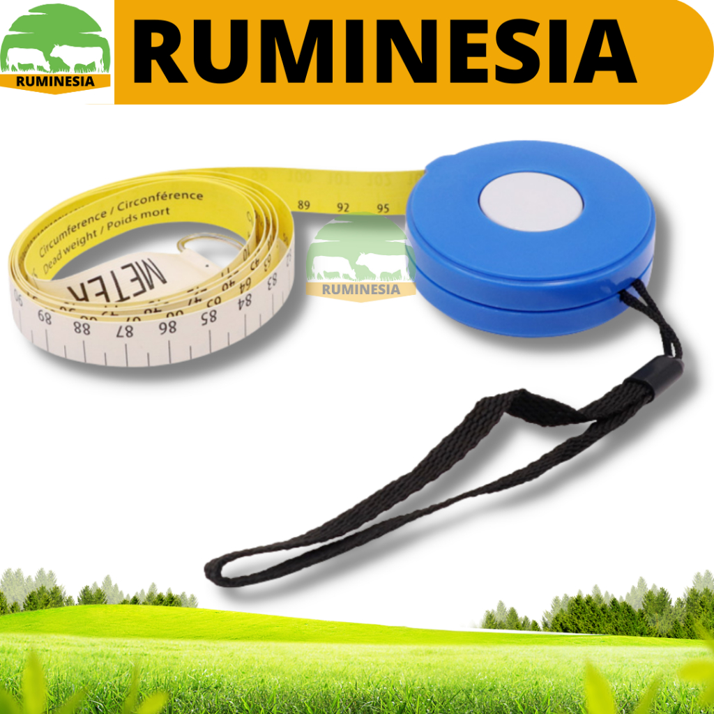 METERAN SAPI - PITA UKUR - ALAT UKUR LINGKAR DADA SAPI - ALAT TAKSIR BOBOT SAPI