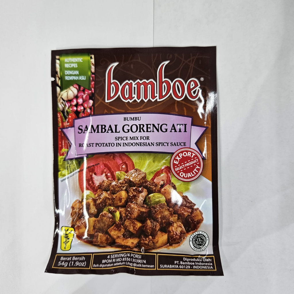 Bamboe Bumbu Instan Ayam Bakar Bumbu Rujak 46 gram