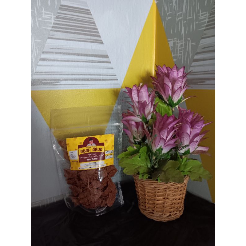 

kripik pisang abah abud varian coklat