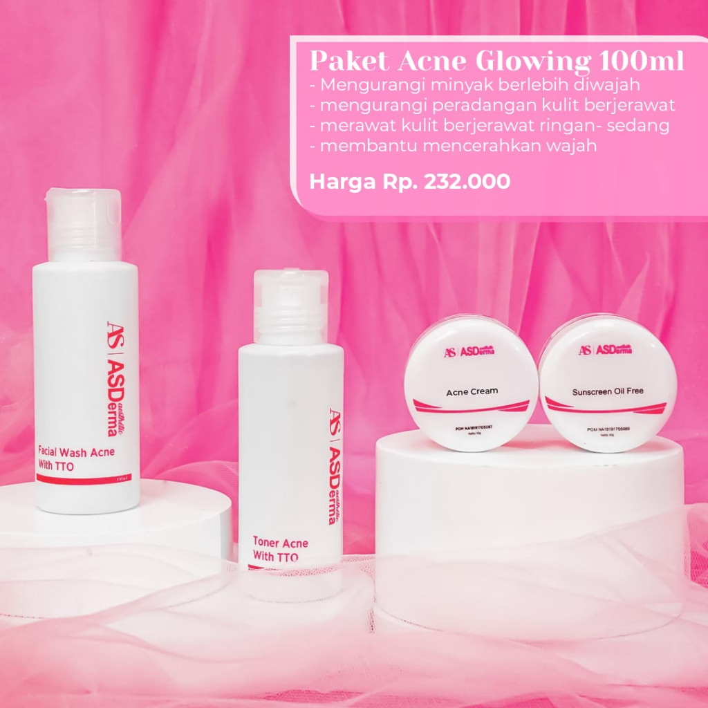 PAKET ACNE GLOWING 100ML