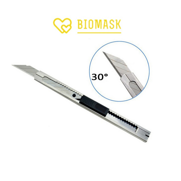 

Pisau Cutter Stainless Kecil 13 cm Kater