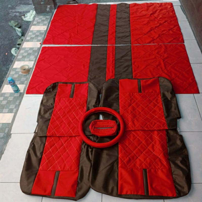 FULL INTERIOR MOBIL PICKUP MITSUBISHI L300 WARNA KOMBINASI HITAM