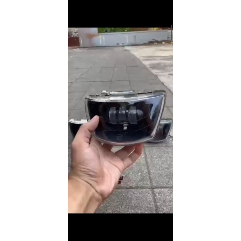 lampu depan custom fiz r headlam depan custom fiz r