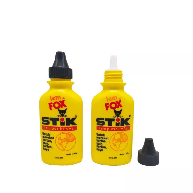 

Lem Putih PVAC FOX Stik Serbaguna 60 gr