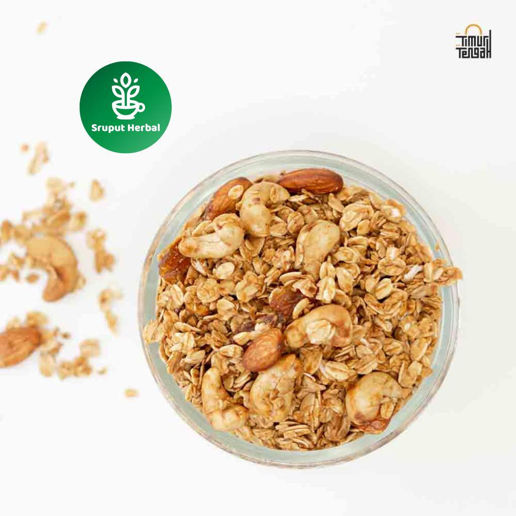 Timur Tengah Granola Vanilla Honey 500gr Sereal Makanan Sehat Sruput Herbal Makanan Sarapan